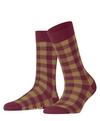 Burlington Vichy SO Socken Damen - burgundy (8230)