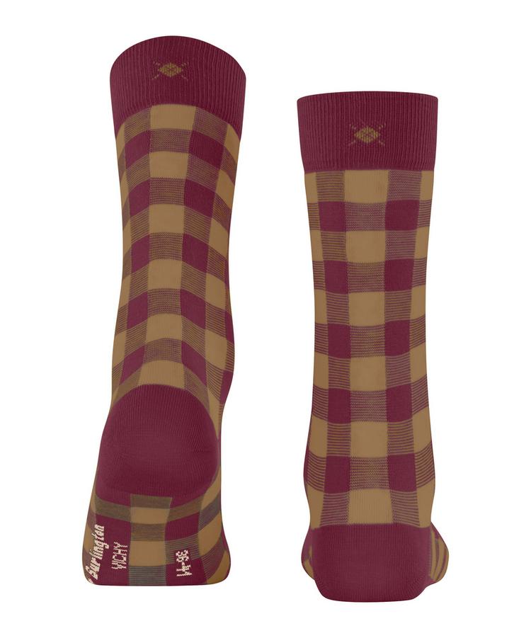 Burlington Burlington Vichy SO Socken Damen - burgundy (8230) - 0 | SportScheck