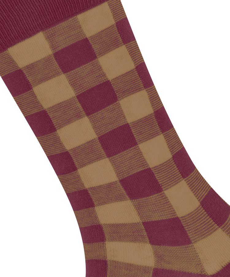 Burlington Burlington Vichy SO Socken Damen - burgundy (8230) - 1 | SportScheck