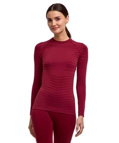 Falke MW Longsleeved Shirt Tight w Langarmshirt Damen merlot (8117)