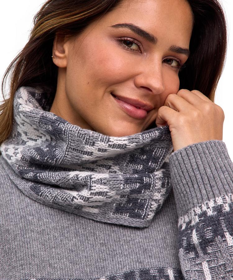 Falke Falke SEL Jacquard Loop Scarf w Schal - m.grey mel (3530) - 0 | SportScheck