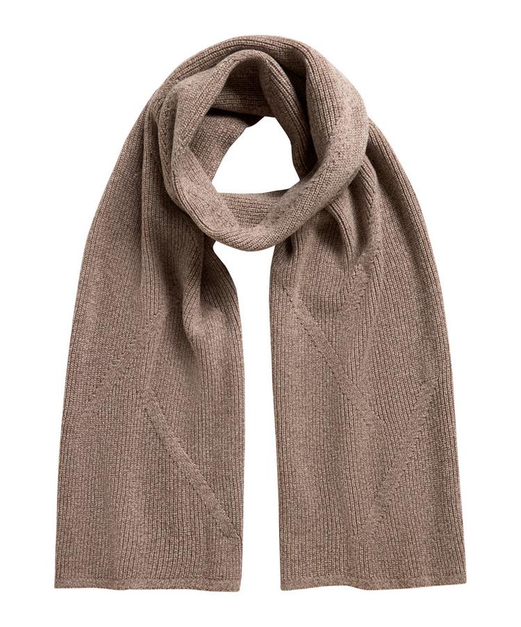 Falke Falke SEL Structured Lambswool Scarf w Schal - sand (4320) - 0 | SportScheck