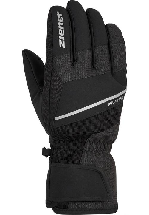 Rückansicht von Ziener GEZIM-Z AS(R) Skihandschuhe Herren black tec