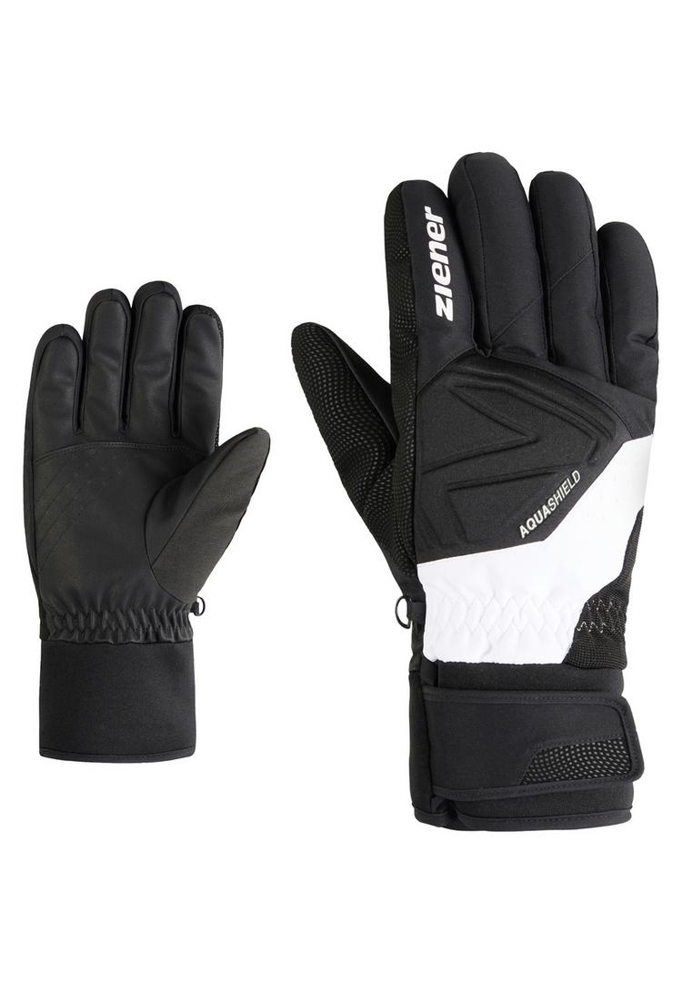 Ziener Ziener GATIS-Z AS(R) Handschuh Herren - black white - 0 | SportScheck