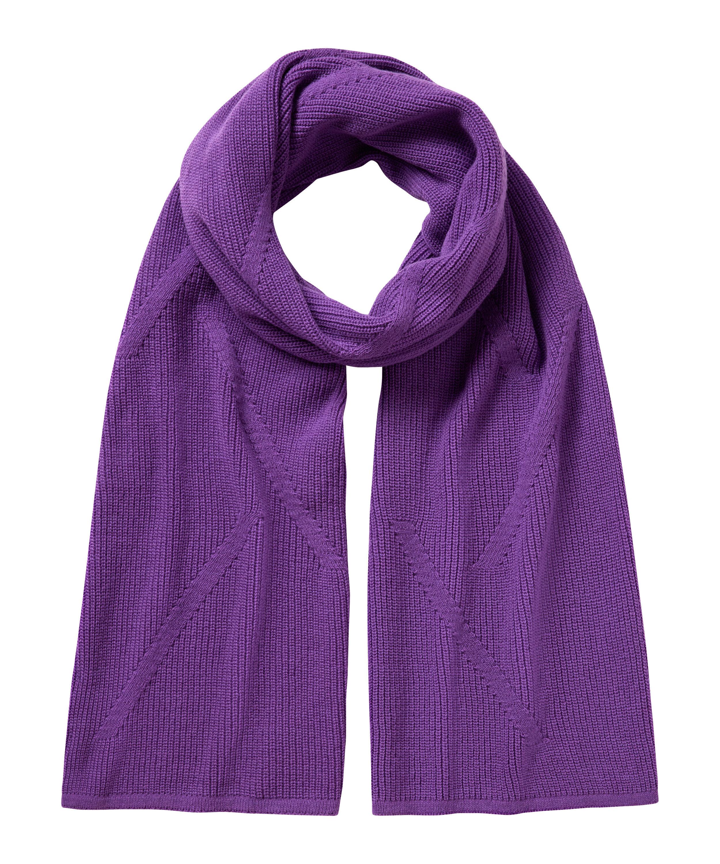 Falke SEL Structured Lambswool Scarf w Schal - byzantinum (8234)
