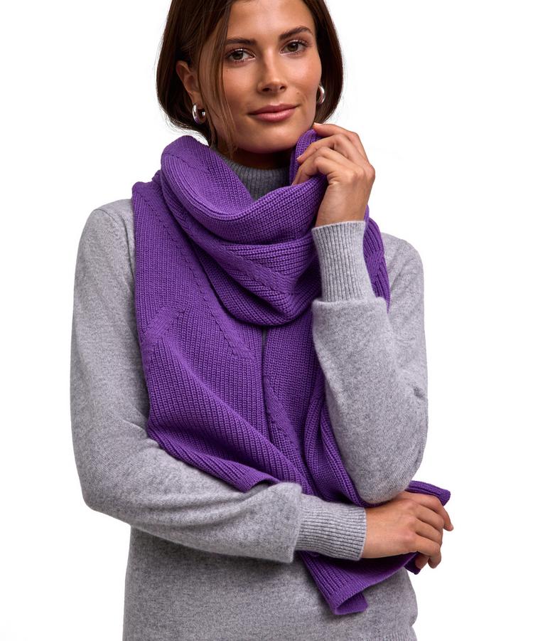 Falke Falke SEL Structured Lambswool Scarf w Schal - byzantinum (8234) - 0 | SportScheck
