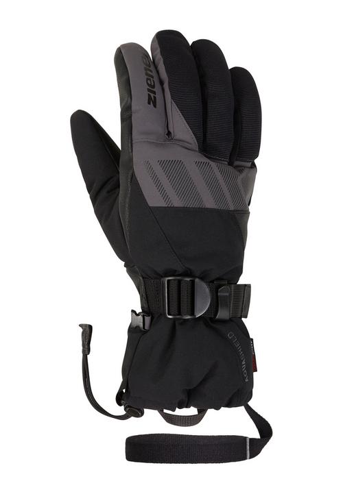 Rückansicht von Ziener GHALION-Z AS(R) Skihandschuhe Herren Black-Magnet