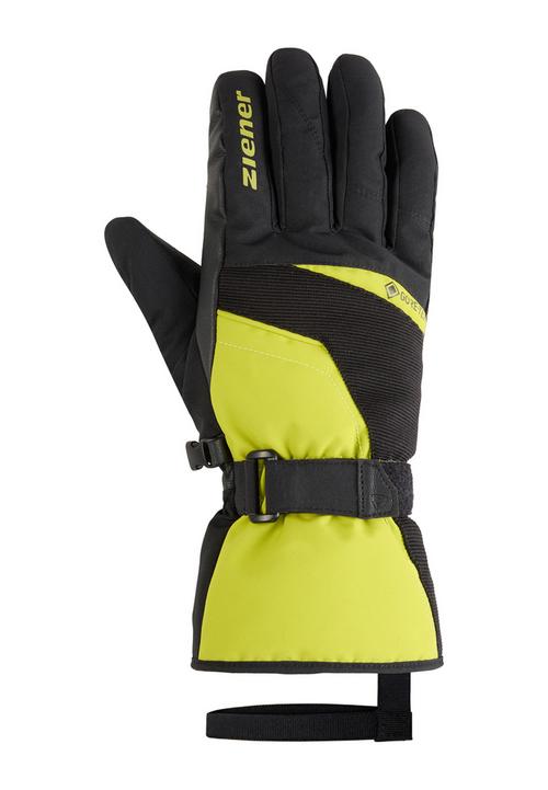 Rückansicht von Ziener GALERIUS-Z GTX Skihandschuhe Herren black.electric grass