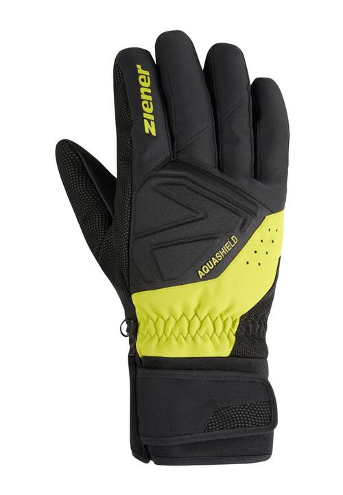 Rückansicht von Ziener GATIS-Z AS(R) Skihandschuhe Herren electric grass