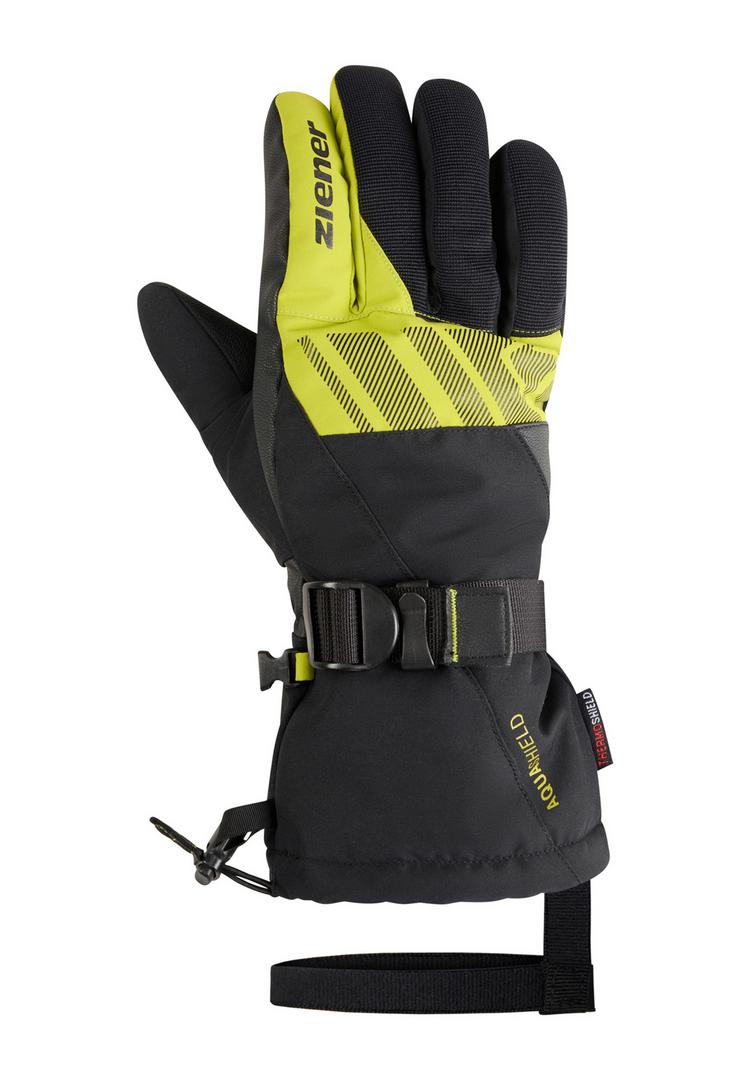 Ziener Ziener GHALION-Z AS(R) Handschuh Herren - black.electric grass - 0 | SportScheck