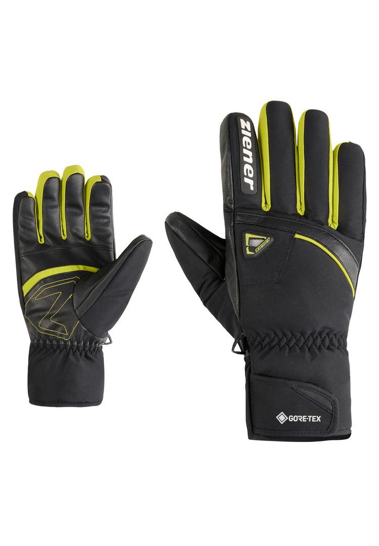 Ziener Ziener GALISO-Z GTX Handschuh Herren - black.electric grass - 0 | SportScheck