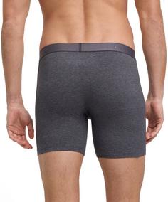 Rückansicht von Falke Daily Conform Boxershorts Herren dark grey -heather (3278)