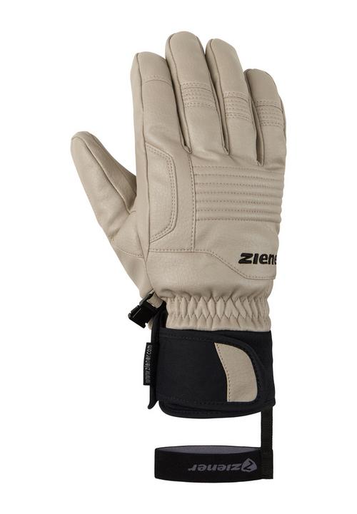 Rückansicht von Ziener GULMEN-Z AS(R) PR Skihandschuhe Herren Sandstone