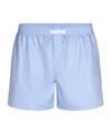 Falke UW Woven Boxer Shorts m Unterhose Herren - light blue (6755)