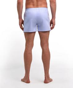 Rückansicht von Falke UW Woven Boxer Shorts m Boxershorts Herren light blue (6755)