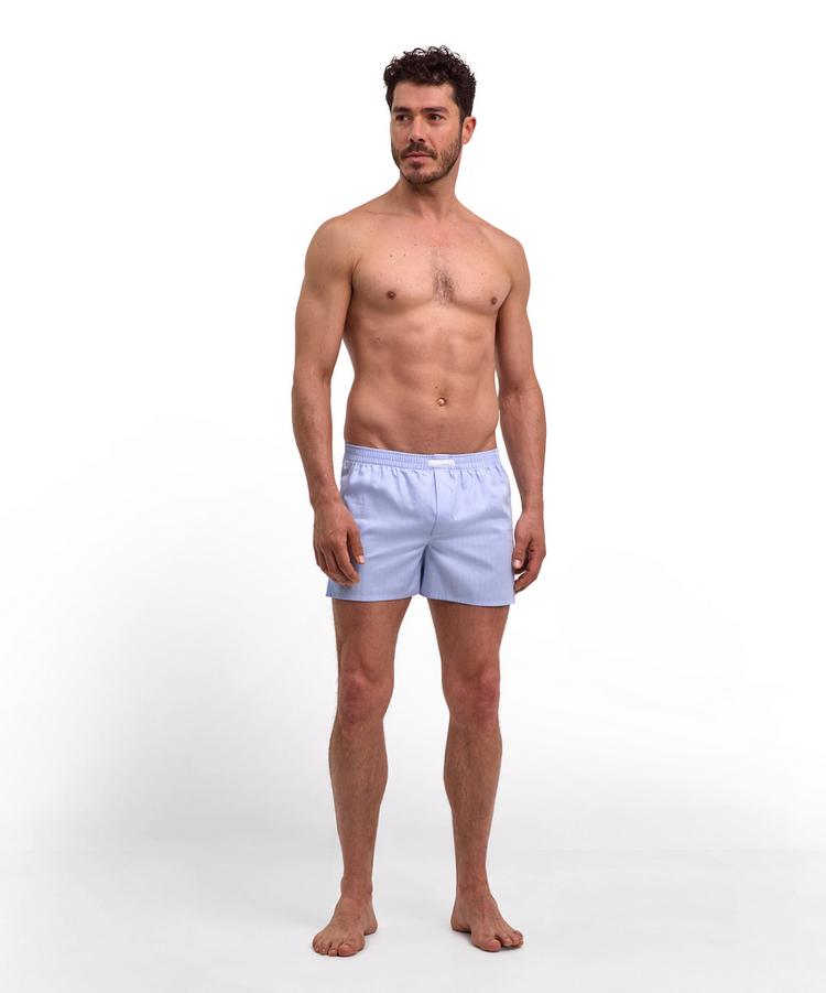 Falke Falke UW Woven Boxer Shorts m Unterhose Herren - light blue (6755) - 1 | SportScheck