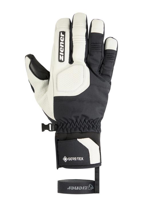 Rückansicht von Ziener GINOS-Z GTX PR Skihandschuhe Herren black white