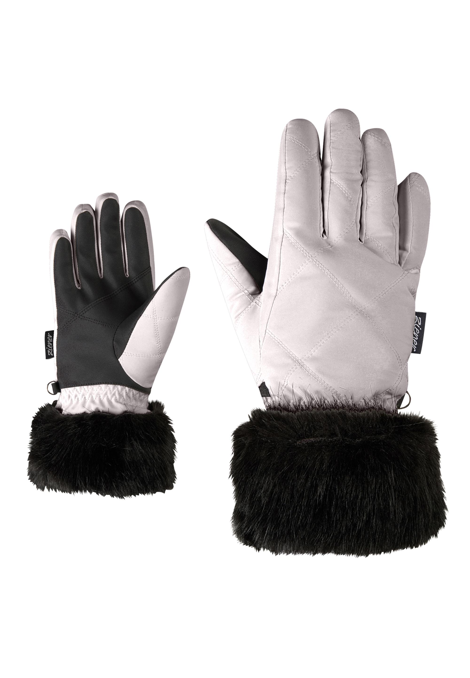 Ziener KWINZ-Z Handschuh Damen - metallic silver