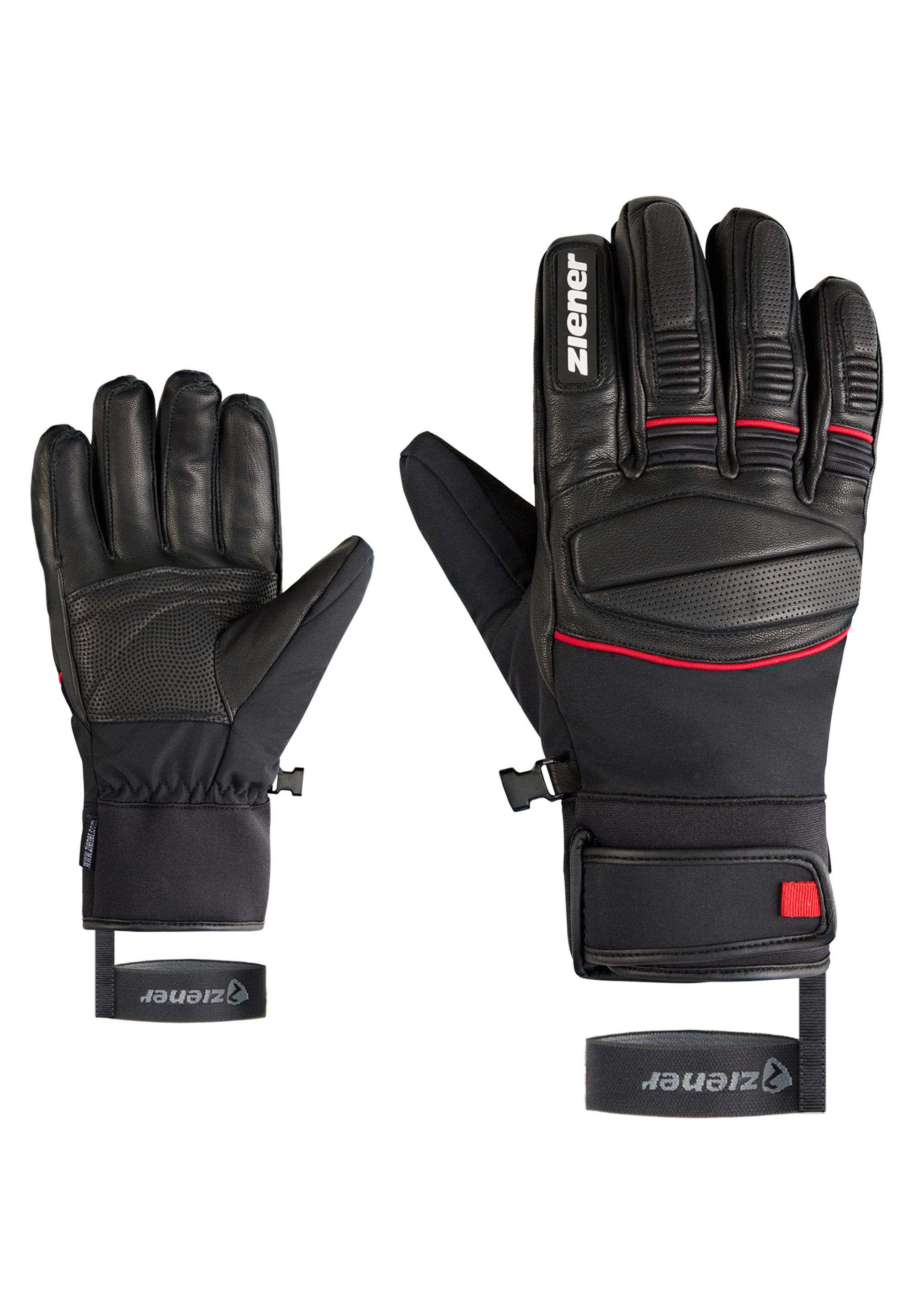 Ziener GOMIN-Z AS(R) Handschuh Herren - black. red