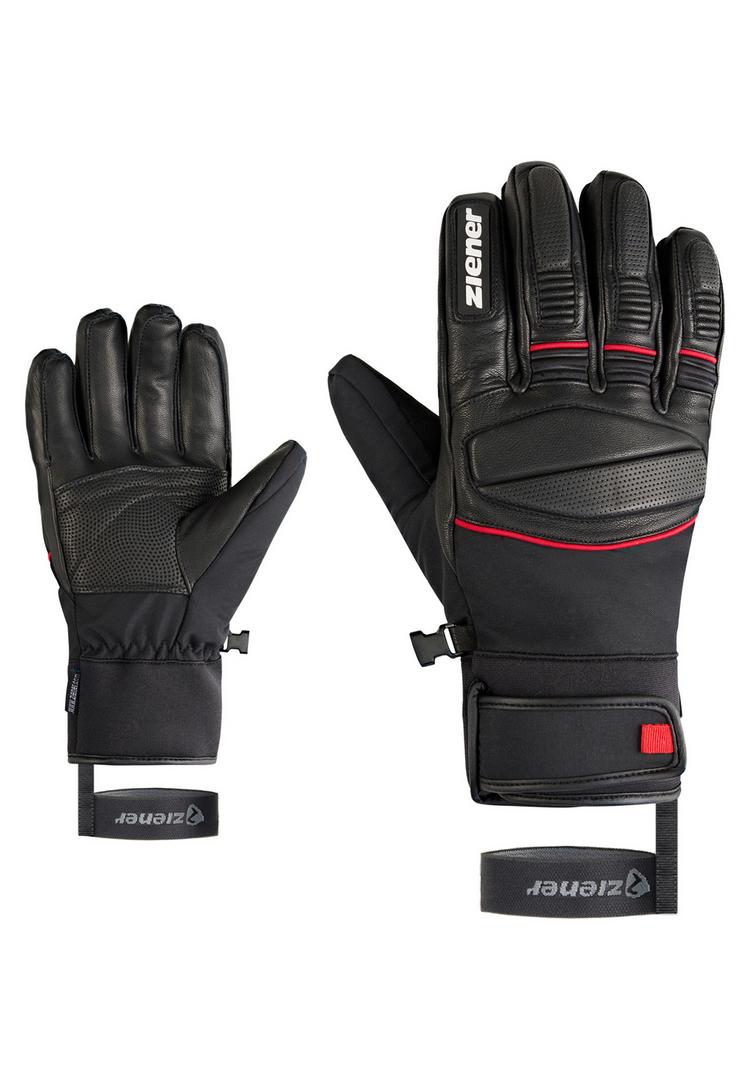 Ziener Ziener GOMIN-Z AS(R) Handschuh Herren - black. red - 0 | SportScheck