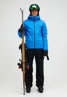 Rückansicht von Peak Performance Skijacke Herren azurblau