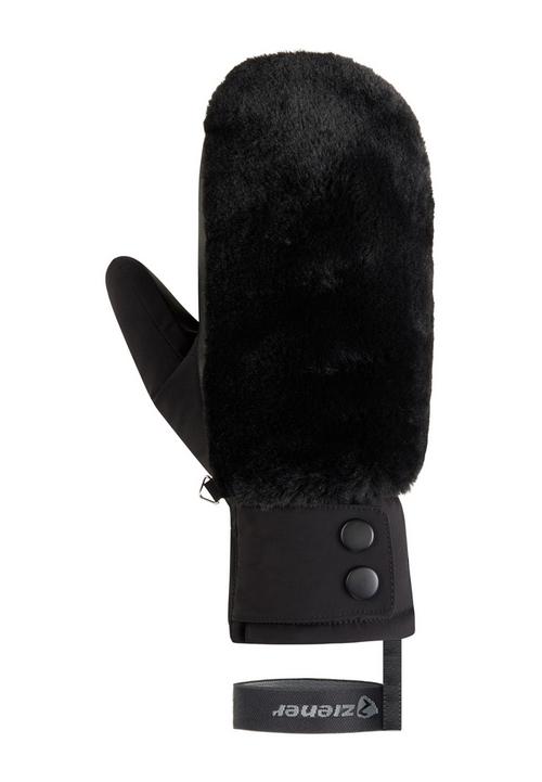 Rückansicht von Ziener KATNISS-Z MITTEN Skihandschuhe Damen schwarz