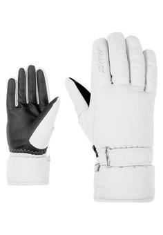 Ziener KISAR-Z AS(R) Skihandschuhe Damen weiß