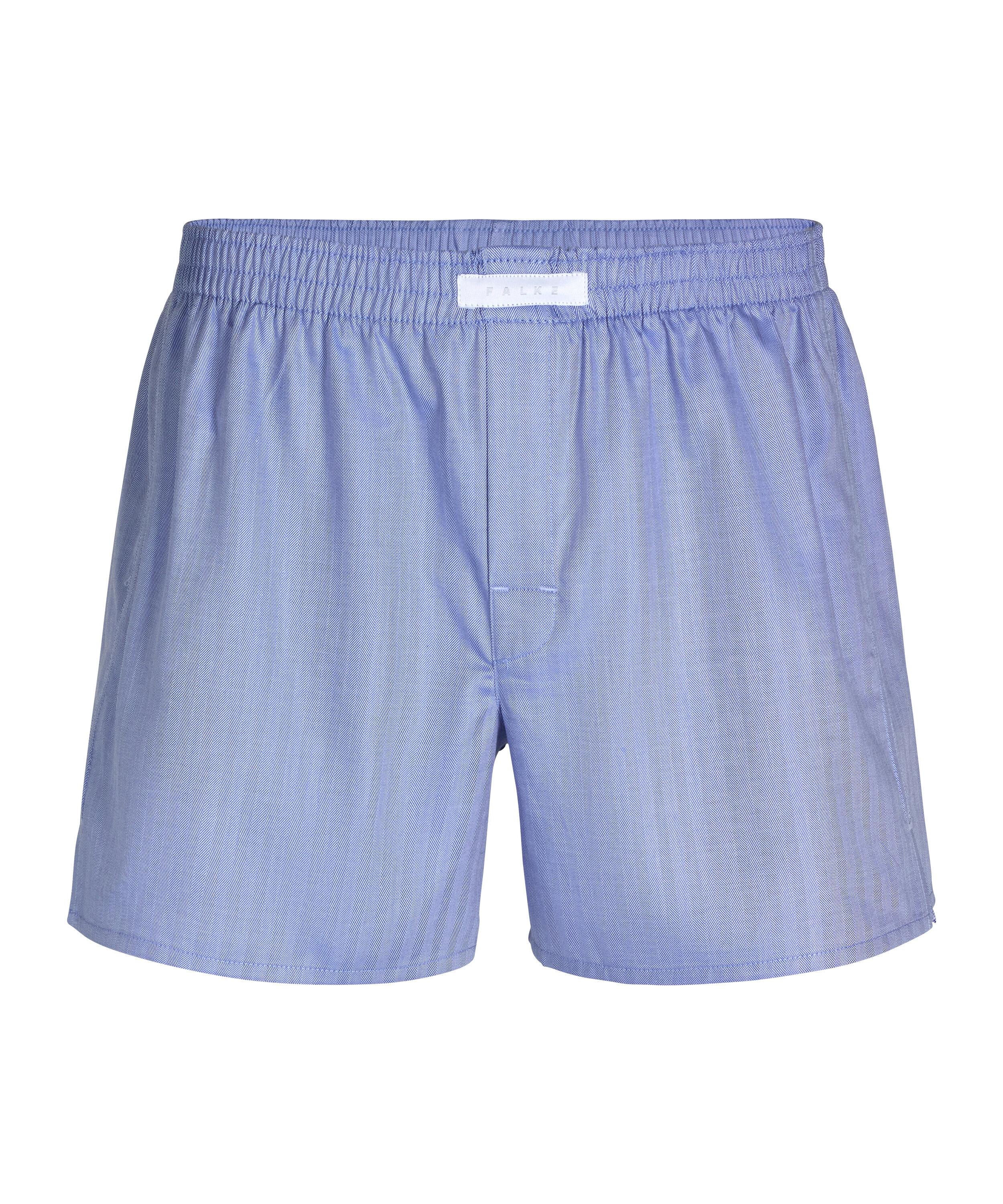 Falke UW Woven Boxer Shorts m Unterhose Herren - blue (6756)