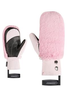 Ziener KATNISS-Z MITTEN Skihandschuhe Damen shell pink