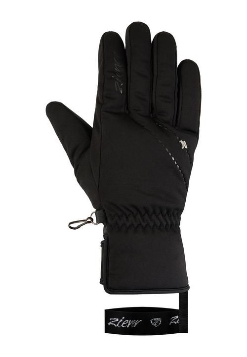 Rückansicht von Ziener KAINOA-Z Skihandschuhe Damen schwarz