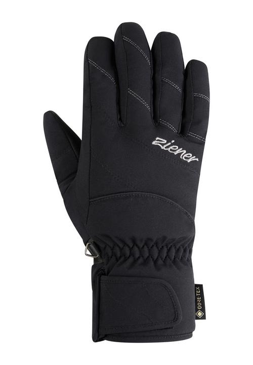 Rückansicht von Ziener KATIMA-Z GTX Skihandschuhe Damen schwarz