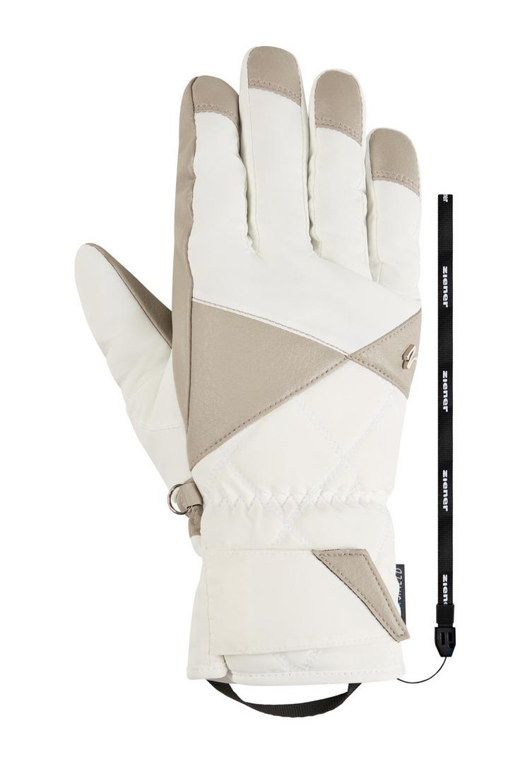 Ziener Ziener KOANA-Z AS(R) PR Handschuh Damen - wei&szlig; - 0 | SportScheck