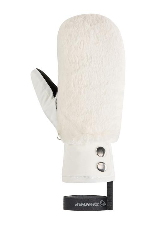 Rückansicht von Ziener KATNISS-Z MITTEN Skihandschuhe Damen weiß