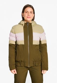 Rückansicht von Ziener TINDIA-Z Skijacke Damen Seaweed