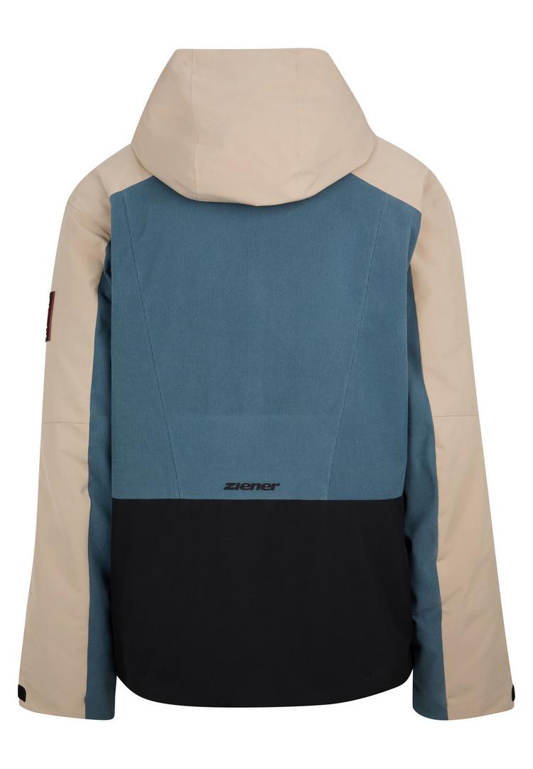 Ziener Ziener TOBIN-Z Skijacke Herren - iron sky cord.black - 0 | SportScheck