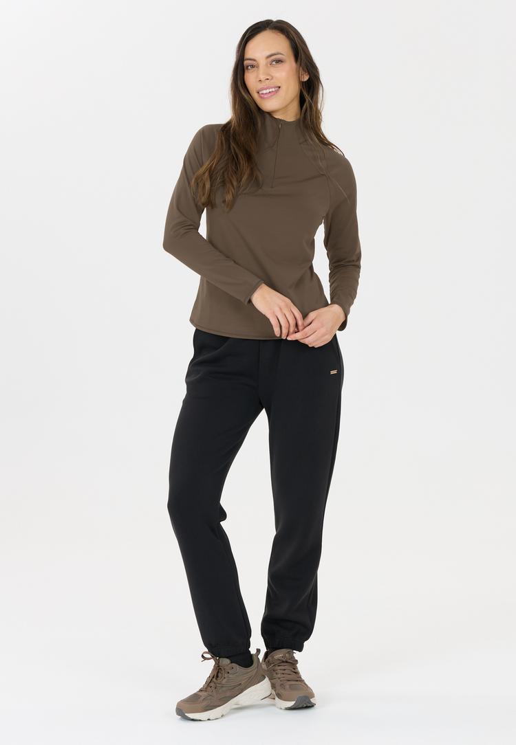 Athlecia Athlecia Milian Langarmshirt Damen - 1266 Black Olive - 1 | SportScheck