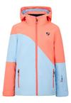 Ziener AVINE-Z Skijacke M&auml;dchen - vibrant peach tex