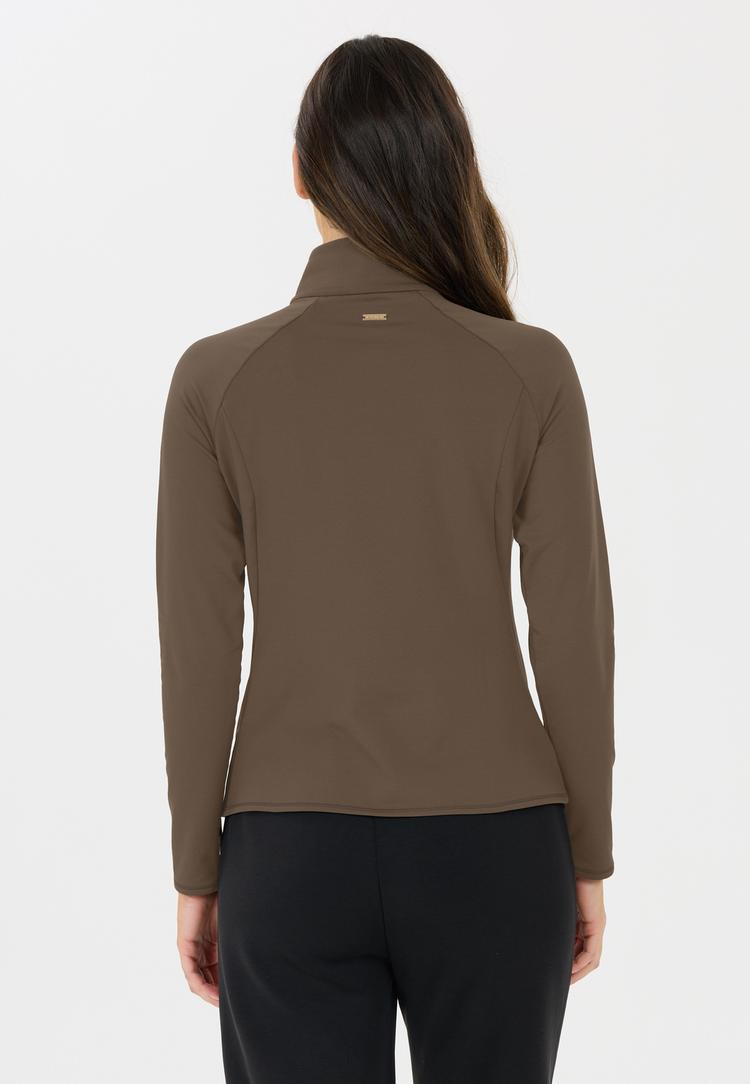 Athlecia Athlecia Milian Langarmshirt Damen - 1266 Black Olive - 3 | SportScheck