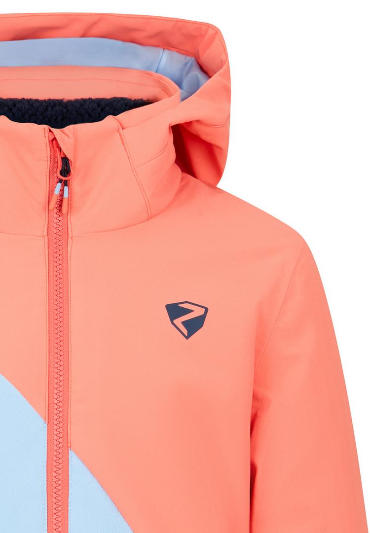 Ziener Ziener AVINE-Z Skijacke M&auml;dchen - vibrant peach tex - 0 | SportScheck