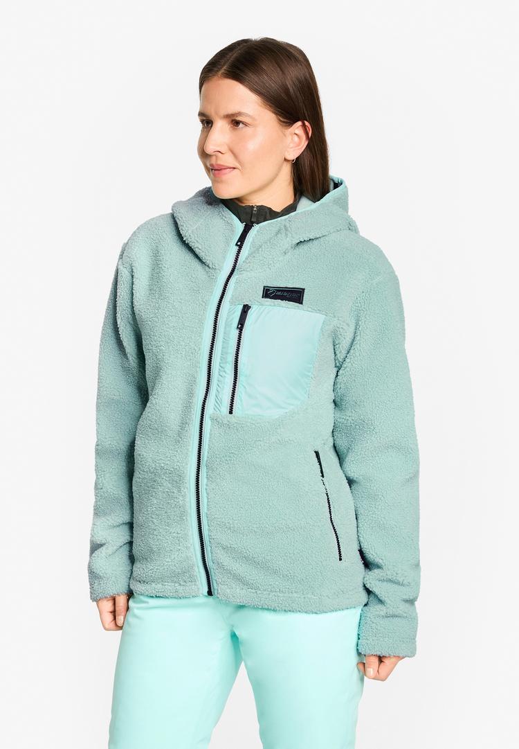 Ziener Ziener JUHA-Z Fleecejacke Damen - dried eucalyptus - 2 | SportScheck