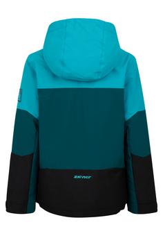 Rückansicht von Ziener AGIMO-Z Skijacke Kinder schwarz