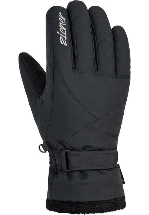 Rückansicht von Ziener ZI-lady 1336 GTX Skihandschuhe Damen schwarz