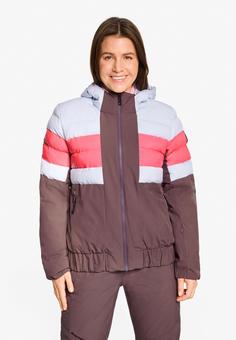 Rückansicht von Ziener TINDIA-Z Skijacke Damen dusty violet