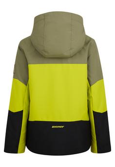 Rückansicht von Ziener AGIMO-Z Skijacke Kinder electric grass