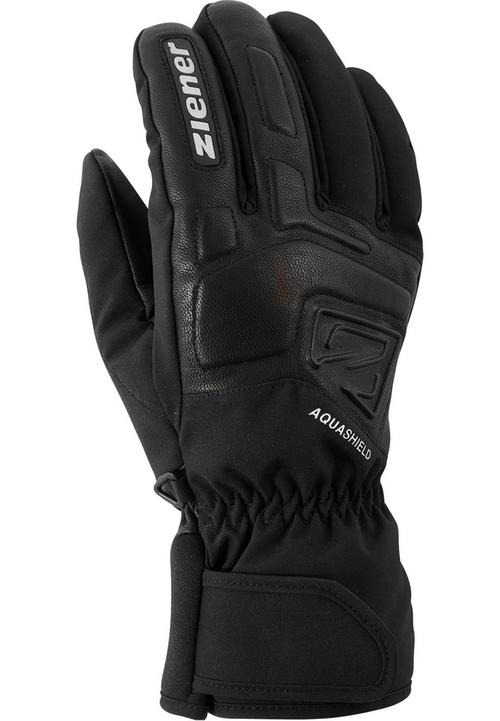 Rückansicht von Ziener GLYXUS-Z AS(R) Skihandschuhe Herren schwarz