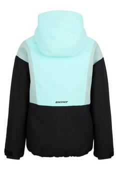 Rückansicht von Ziener ABBE-Z Skijacke Kinder radiant lagoon tex