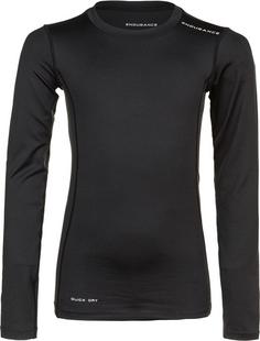 Endurance Power V2 jr. Langarmshirt Kinder 1001 Black