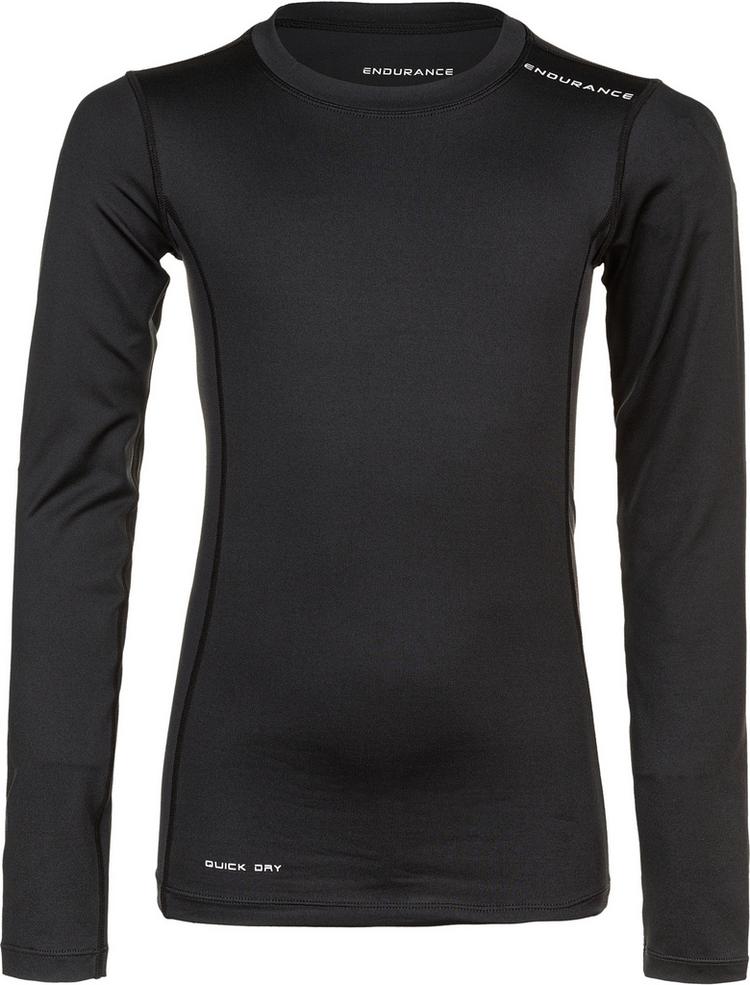 Endurance Endurance Power V2 jr. Langarmshirt Kinder - 1001 Black - 0 | SportScheck