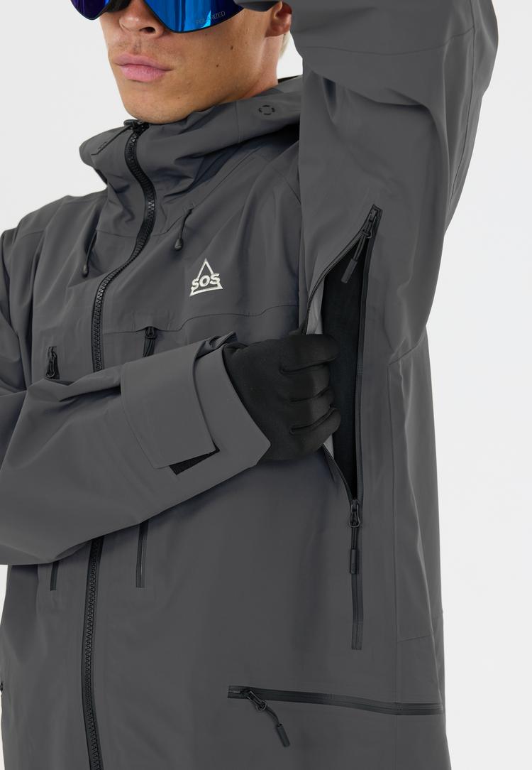 SOS SOS Kula Softshelljacke Herren - 1051 Asphalt - 0 | SportScheck