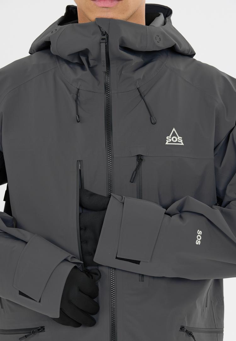 SOS SOS Kula Softshelljacke Herren - 1051 Asphalt - 2 | SportScheck